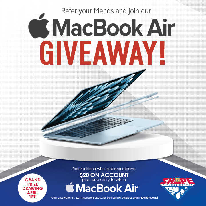 Member Referral - Win MacBook Air when You Refer A Friend